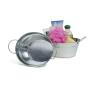galvanized oval bowl by875 1 wholesale metal containers tubs 9