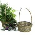 bamboo round 10  shop stained so581 1s wholesale basket containers handled baskets