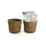 woodchip bushel basket stained pd568 1s handles bowls trays