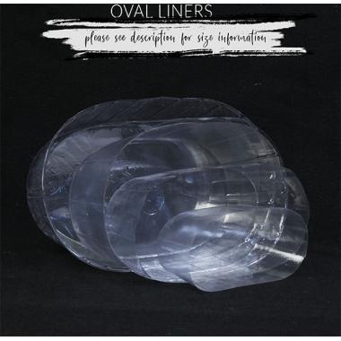 12  oval plastic liner l by14 wholesale liners 9