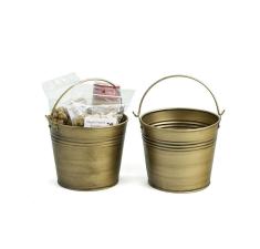 5  mini pail antique brass by41 1brs wholesale metal containers pails pots