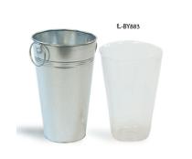 tall liner buhi by883 french buckets l by883c wholesale plastic liners