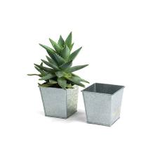 4 sq pot galvanized by64 1 wholesale covers metal containers rect