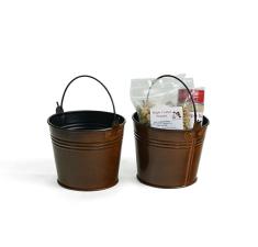 5  round pail rustic dark by41 1abr wholesale metal containers pails pots