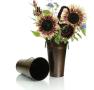 french bucket brown powder coated finish by883 1br wholesale metal containers