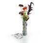 poly collapsible vase colorful daisies 10pk vp201 10 wholesale vases