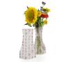 poly collapsible vase hearts 10pk vp302 10 wholesale vases black