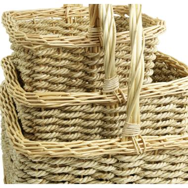 sq peeled willowcorn husk shop s3 sb22 3 wholesale basket containers handled