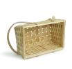 woodchip rectangle dbl fold handle sd59 1nat wholesale basket containers handled