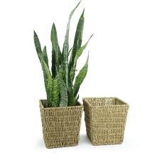 rope pot cover 10 square top pb20 1 wholesale basket containers