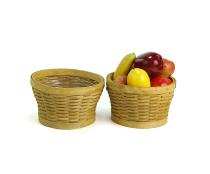 woodchip round bowl honey color medium bd706 1med handles bowls