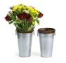 french bucket galvanized rust trim finish by883 1rst wholesale metal containers