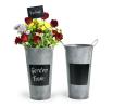 french bucket vintage chalk board by886 1vinch wholesale metal containers