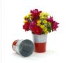 475  galvanized vasered base by125 1rd wholesale pot covers metal containers
