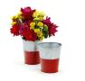 475  galvanized vasered base by125 1rd wholesale pot covers metal containers