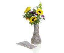 poly collapsible vase purple paisley 10pk vp303 10 wholesale vases