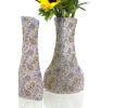poly collapsible vase purple paisley 10pk vp303 10 wholesale vases