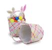 lattice soft fabric bunny basket sf579 1mfc wholesale containers