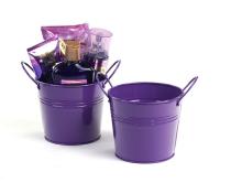 5  tin pot purple by03 1prp wholesale metal containers pails