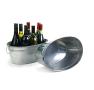 15  galvanized oval tub folding ring handle by15 1rh wholesale metal