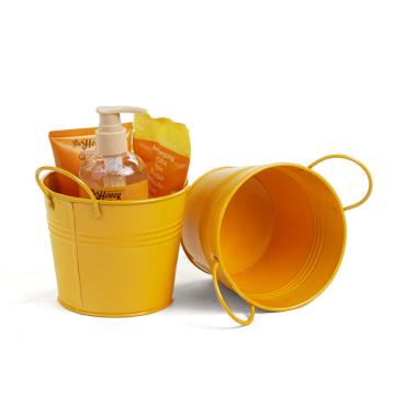 5  tin pot golden rod yellow by03 1gy wholesale metal containers