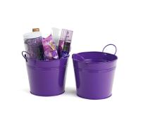 65  tin pot purple by08 1prp wholesale metal containers pails pots 6