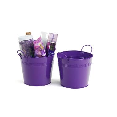65  tin pot purple by08 1prp wholesale metal containers pails pots 6
