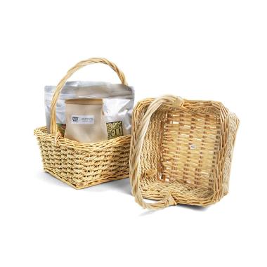 small sq peeled willowcorn husk shop single sb22 1sm wholesale basket containers