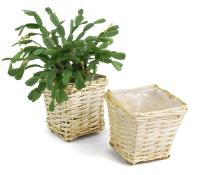 small willow square top deep tray sewn lining pw67 1sm