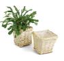small willow square top deep tray sewn lining pw67 1sm
