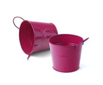 5  tin pot berry pink by03 1bp wholesale metal containers pails