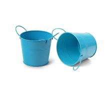 5  tin pot turquoise by03 1tq wholesale metal containers pails pots