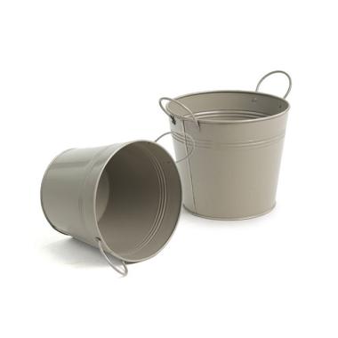 65  tin pot grey by08 1gry wholesale metal containers pails pots 6