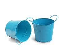 65  tin pot turquoise by08 1tq wholesale metal containers pails pots 6