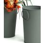 55 french bucket powder coated green by885 1gr wholesale metal containers