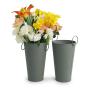 french bucket powder coated green by883 1gr wholesale metal containers market