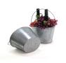 9  galvanized bucket oval bale handle by191 1 wholesale metal containers
