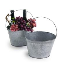 9  galvanized bucket oval bale handle by191 1 wholesale metal containers