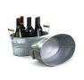 14  oval deep galvanized tub bale handle by68 1gi wholesale metal containers