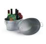 12  galvanized oval deep tub acid wash finish by29 1aw wholesale