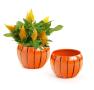 5x4 solid iron metal pot pumpkin bn77 1pk wholesale containers pails