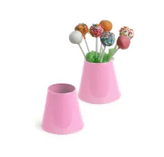 Small Tin Frusta Vase Light Pink