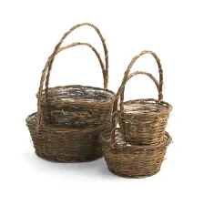 Vine Round Shop Lg  s/4