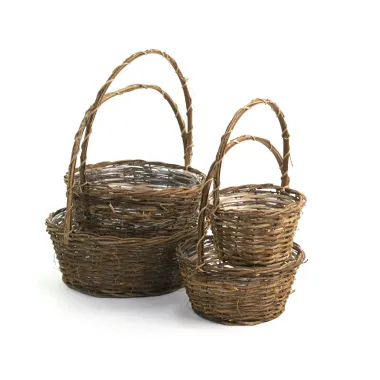 Vine Round Shop Lg  s/4