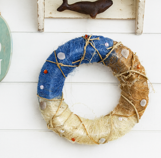 Natural Fiber Nautical Wall